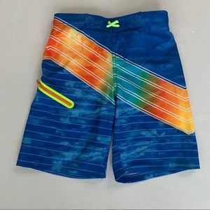 Wonder Nation Boys Swim Shorts
Orange and Blue
Size 10/12 Large